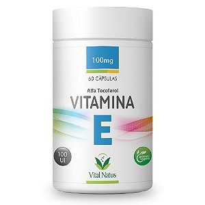 Vitamina E - 60 Cápsulas