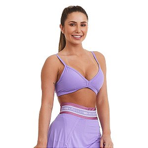 Top NZ Slim Básico Roxo Lavanda CAJUBRASIL