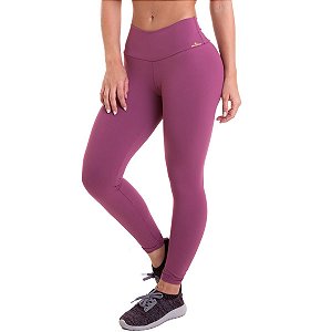 Calça Legging Rock Classic Roxo CAJUBRASIL