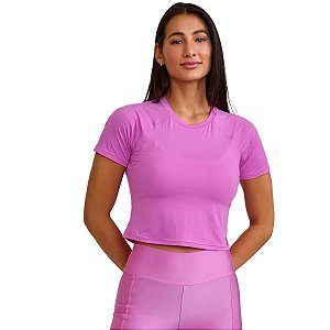 Cropped NT Raglan Rosa Lola CAJUBRASIL