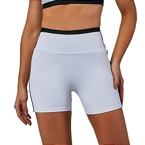 Short Bicolor Vivid Branco VESTEM