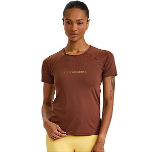 Blusa NT Costas Respiráveis Marrom Capuccino CAJUBRASIL