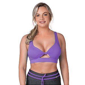 Top Girly com Nózinho Essencial Buque Lilás M&C