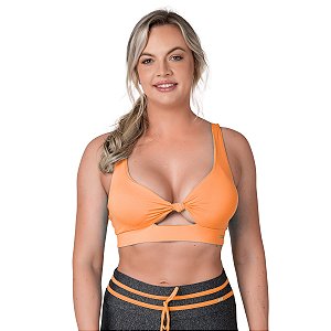Top Girly com Nózinho Essencial Laranja M&C