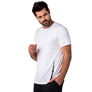 Camiseta Masculina Laufen Branca ZERO AÇUCAR