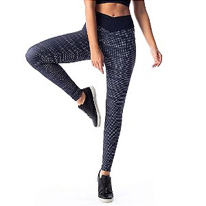 Calça Legging Cós Transpassado Dots VESTEM