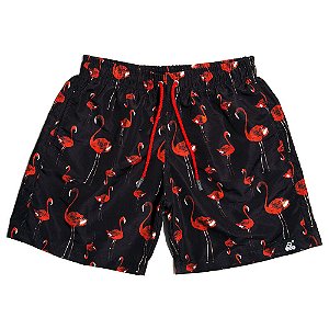 Shorts Masculino Summer Flamenco Estampado LAVIBORA