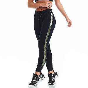 Calça Jogger Shine Preta CAJUBRASIL