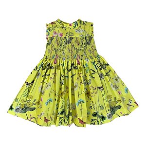 Vestido Infantil de Festa Casinha de Abelha Jasmine - Floral