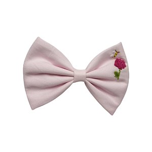 Laço Gravata Rosa- Flor Pink