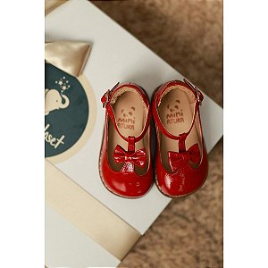 Sapato Infantil Boneca Verniz Vermelho - Little Closet - Little ...