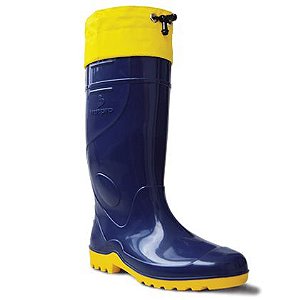 BOTA PVC COM POLAINA NYLON