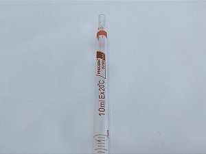 Pipeta Sorológica De Vidro 10ml - C/10 - CRAL