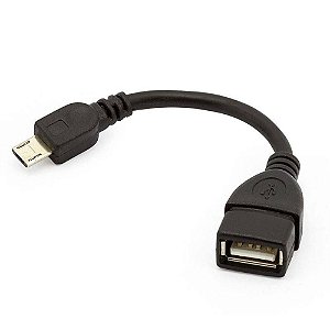 Cabo OTG Micro USB Para USB