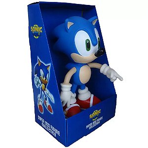 Boneco Sonic PVC 23cm - Sonic World Collection