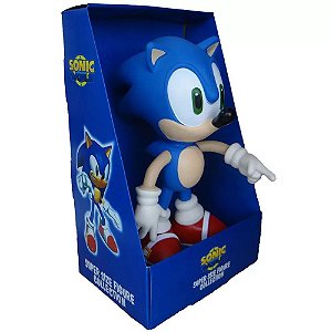 Boneco Sonic Pvc Articulado