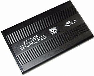 Case para HD SATA 2,5 USB 2.0