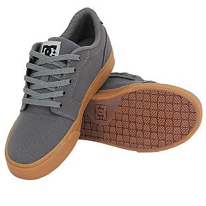 Tenis Dc Shoes Anvil Tx Grey Black Grey
