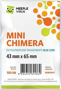 Sleeve Mini Chimera 43x65 mm - Blue Core