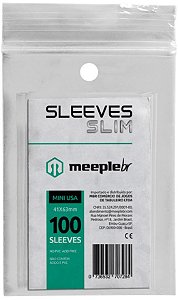 Sleeve Slim Mini USA 41x63 mm - MeepleBR