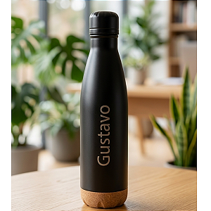 Garrafa Térmica de 500ml com Nome