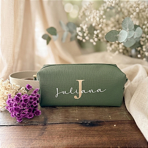 Necessaire Box Básica personalizada com Nome