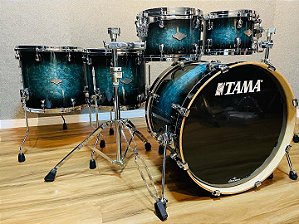 Bateria Tama Starclassic Performer Molten Steel Blue Burst 22" 10" 12" 14" 16"