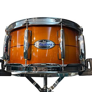 Caixa Pearl Masters MCT Maple Almond Red Stripe 14X6,5"