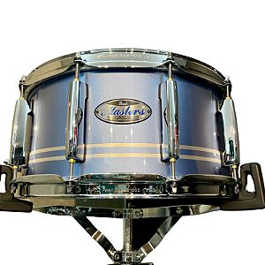 Caixa Pearl Masters MCT Maple Light Blue Metallic 14X6,5"