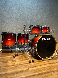 Bateria Tama Starclassic Performer Dark Cherry Fade 22" 10" 12" 14" 16"