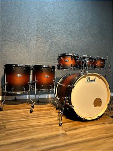 Bateria Pearl Decade Maple Satin Brown Burst 22" 8" 10" 12" 14" 16"