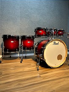 Bateria Pearl Decade Maple Gloss Deep Red Burst 22" 8" 10" 12" 14" 16"