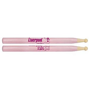 Baqueta Liverpool Infantil Rosa - LL KIDR