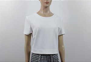 Cavendish - Top Off White Cropped