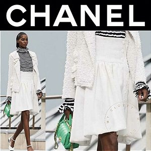 Chanel - Saia tweed off white (Ss 2021)
