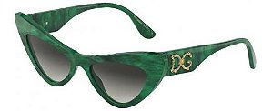 Dolce & Gabbana Eyewear Óculos de sol gatinho com logo DG