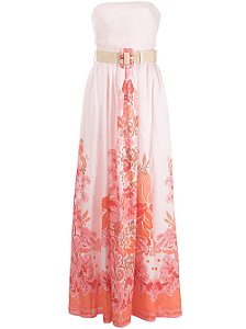 Zimmermann - Vestido linho floral