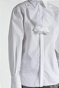 Chanel - Camisa branca babados / Ss 2022