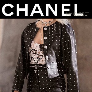 Chanel - Jaqueta em couro CC - Ss 2022