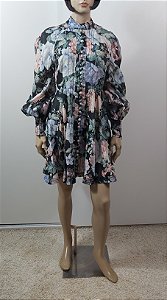Zimmermann - Vestido linho floral