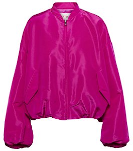 Valentino - Jaqueta Silk blouson jacket
