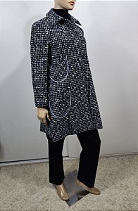 Christian Dior - Casaco longo tweed