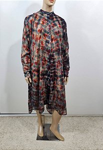 Christian Dior - Vestido midi estampado