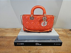 Christian Dior - BOLSA LADY D-JOY MÉDIA (Laranja)