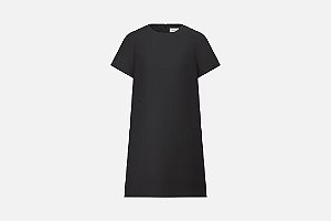 Christian Dior - Vestido preto curto em la / Ss 23