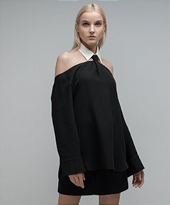 Valentino Garavani Cady tie top