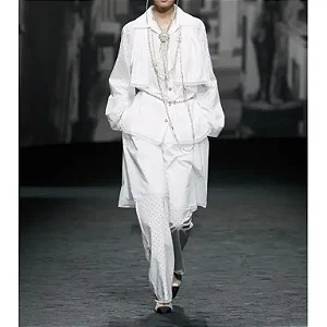 Chanel calça em algodão. Spring/Summer 2023