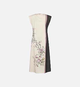 Christian Dior - Vestido evasê mídi Twill de seda / 2026