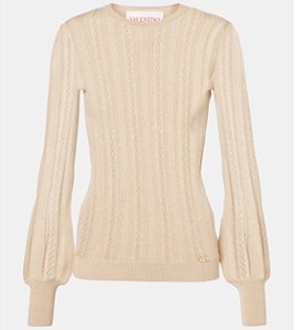 Valentino Suéter em lã virgem Maglia