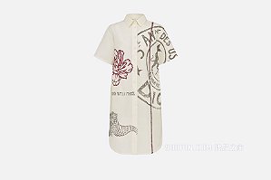 Christian Dior - Vestido curto chemise